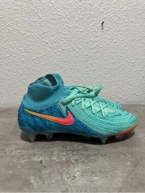 Nike Phantom Luna II EL LV8 SG Pro AC P Blue Teal FZ4945-300 Men's Cleats Sz 6.5